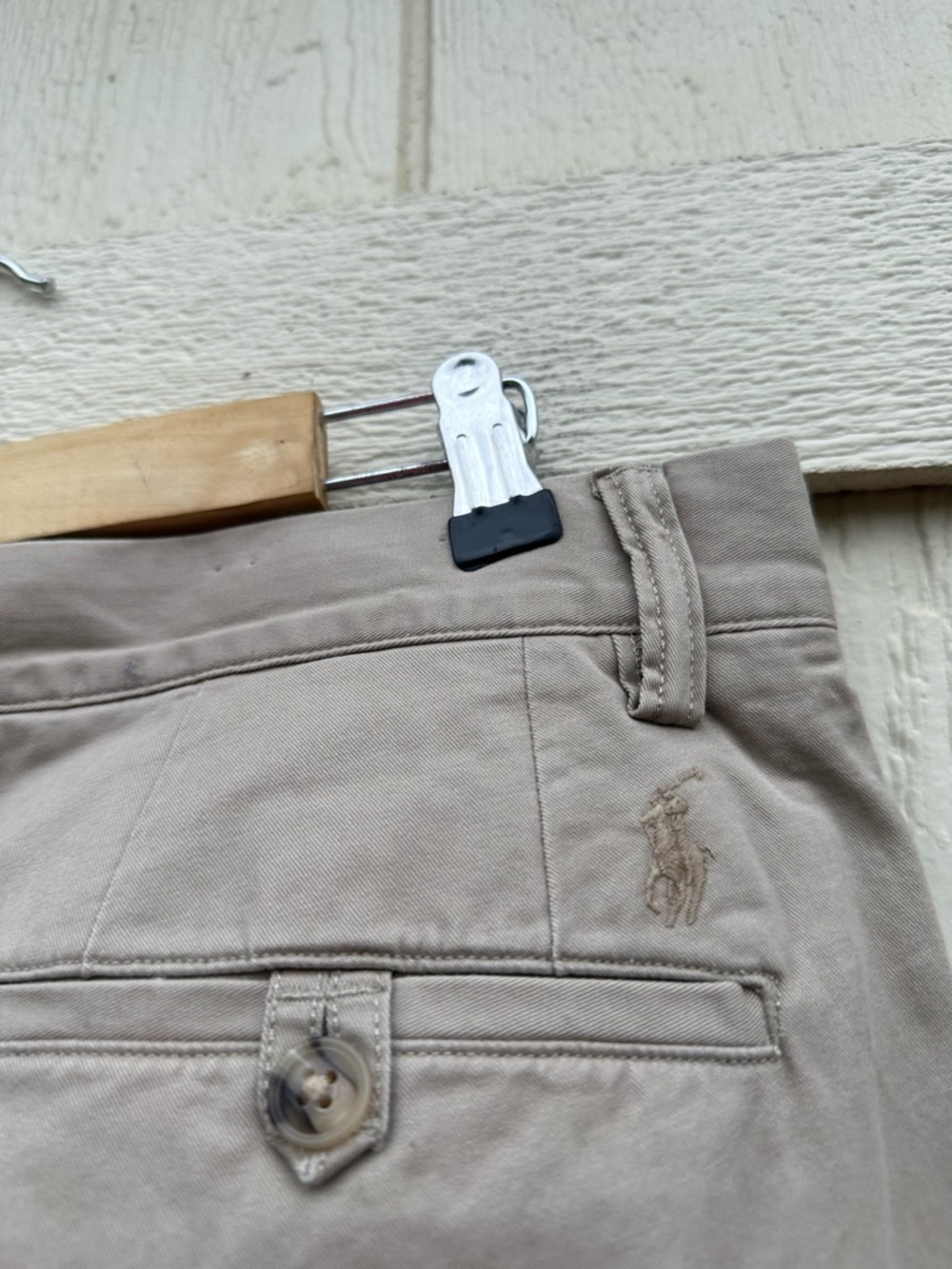 Polo Ralph Lauren Mens Stretch Slim Fit Chino Pants Size 32x32 Khaki/Beige - Picture 8 of 10